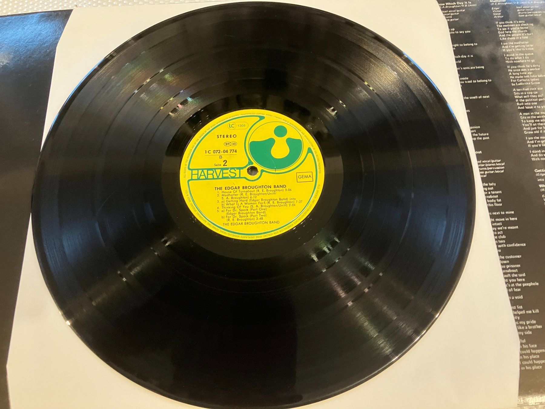 Dischi in vinile: Edgar Broughton Band – Usato da Aarwangen venduto da Jukebox3 6