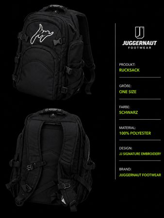 JUGGERNAUT FOOTWEAR Rucksack schwarz One Size