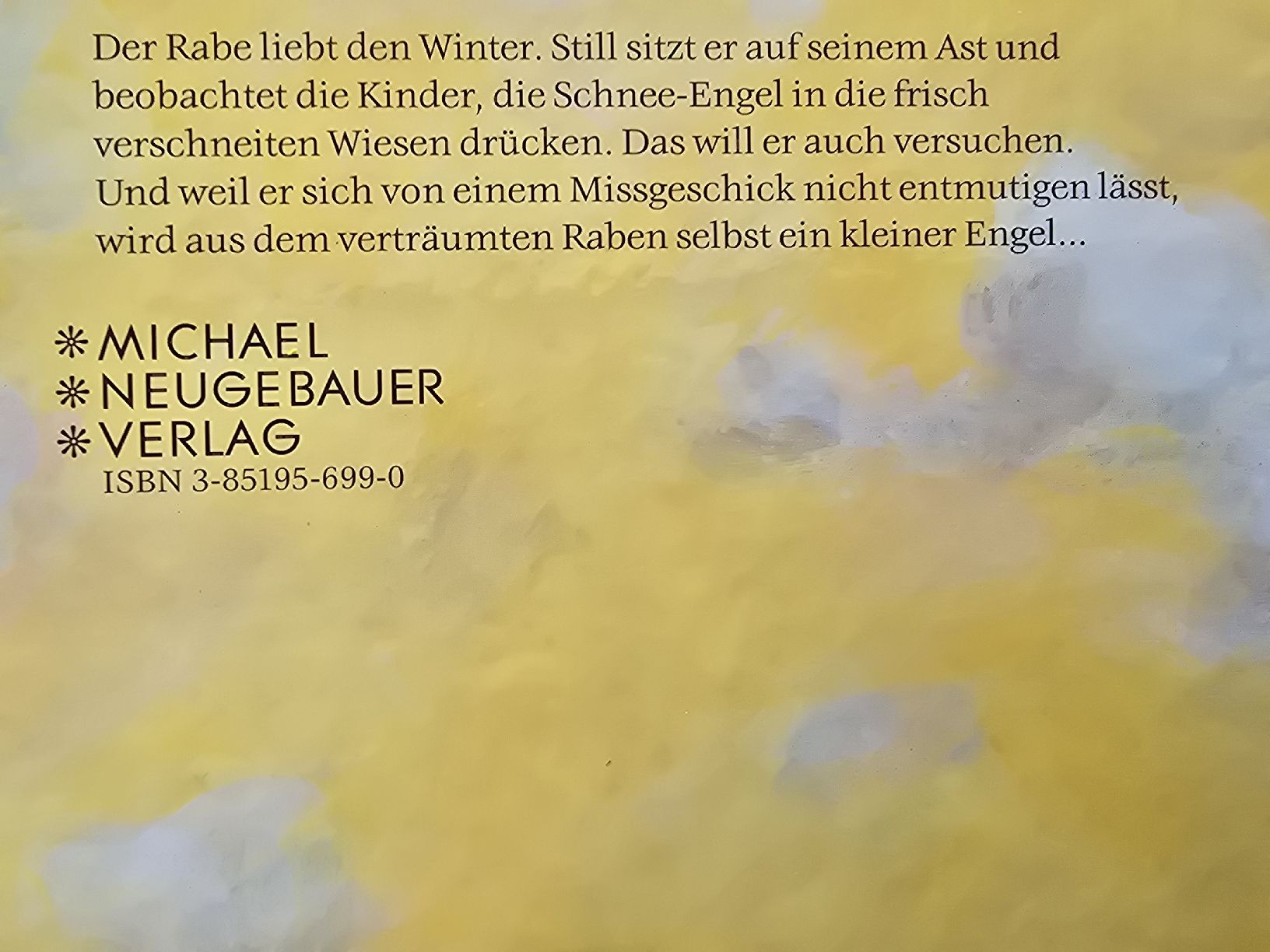 Livres: Hächler/Müller Der Schneerabe – D'occasion à Hedingen par mickway 3