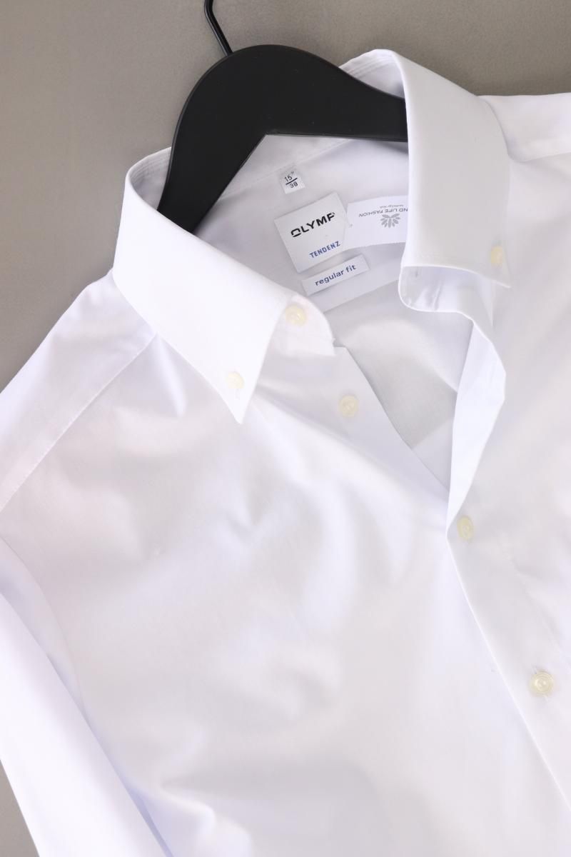 Camicie: Olymp Langarmhemd Gr. Hemdgröße 38 weiß – Usato da Neustadt an der Waldnaab venduto da SecondLifeFashion 3