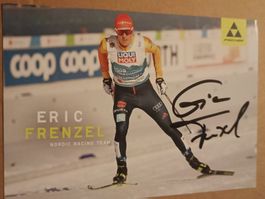 Eric Frenzel - 3x Olympia Gold - signierte Autogrammkarte
