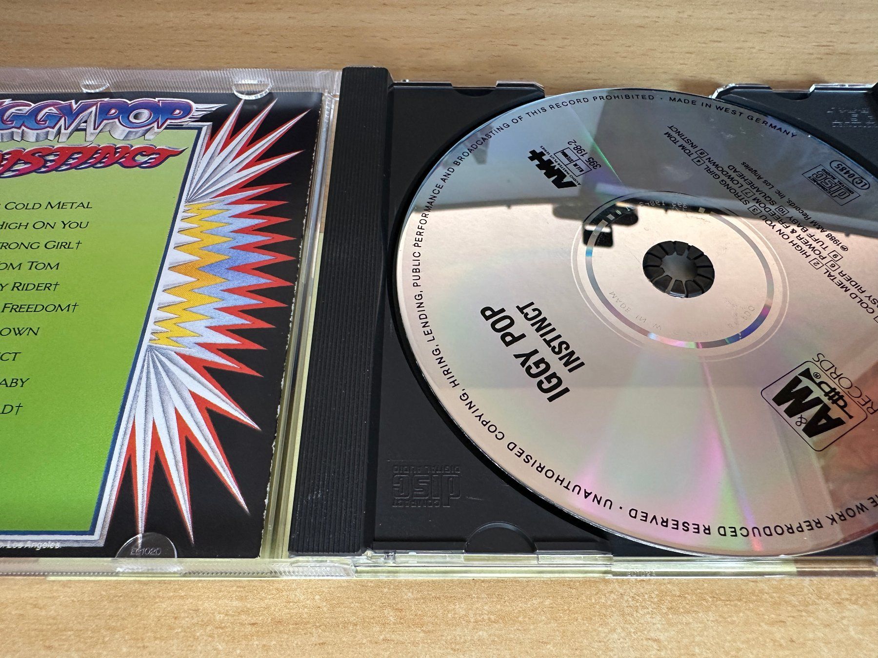 CD: Iggy Pop – Instinct – Usato da Rikon im Tösstal venduto da Alpenmutz 2