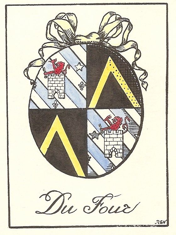 Incisioni: Ex-libris héraldique Claude DuFour, Vaud – Usato da Farvagny-le-Grand venduto da OlivierFurrer