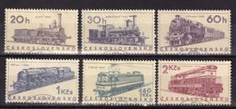 Tschechoslowakei Serie 1603 - 1608 Lokomotiven gest. 1966