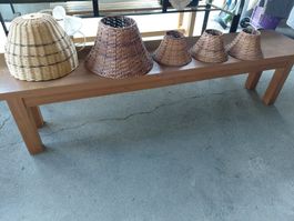 Rattanlampenschirme 5 stk