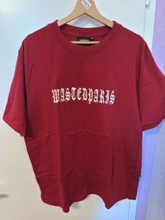 T-Shirt Wasted Paris Rot Grösse L guter Zustand