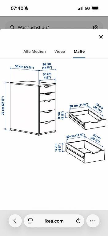 Installations & Meubles: IKEA Unterschrank - neuwertig  – D'occasion à Baar par valsayn 1