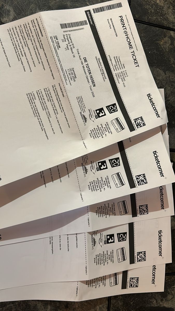 Biglietti: Tickets  – Nuovo e nell'imballaggio originale da sarmenstorf venduto da nespressito