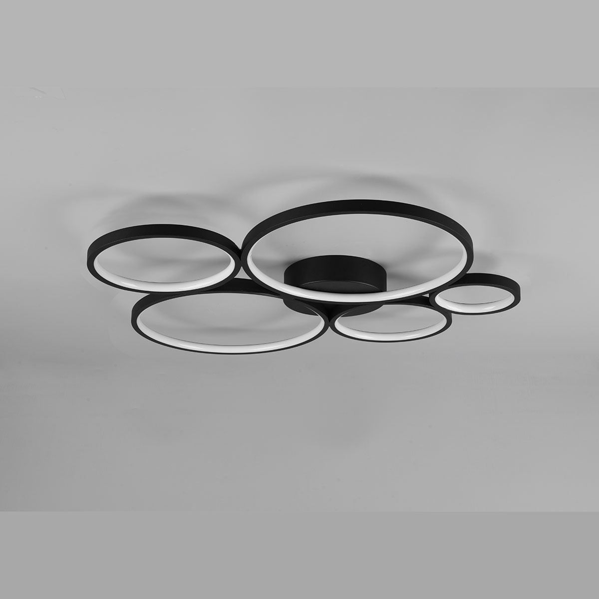 Kronleuchter & Deckenlampen: LED Deckenleuchte, Ringe, Schwarz – Neu (gemäss Beschreibung) aus Kreuzlingen von Smart-Light 2