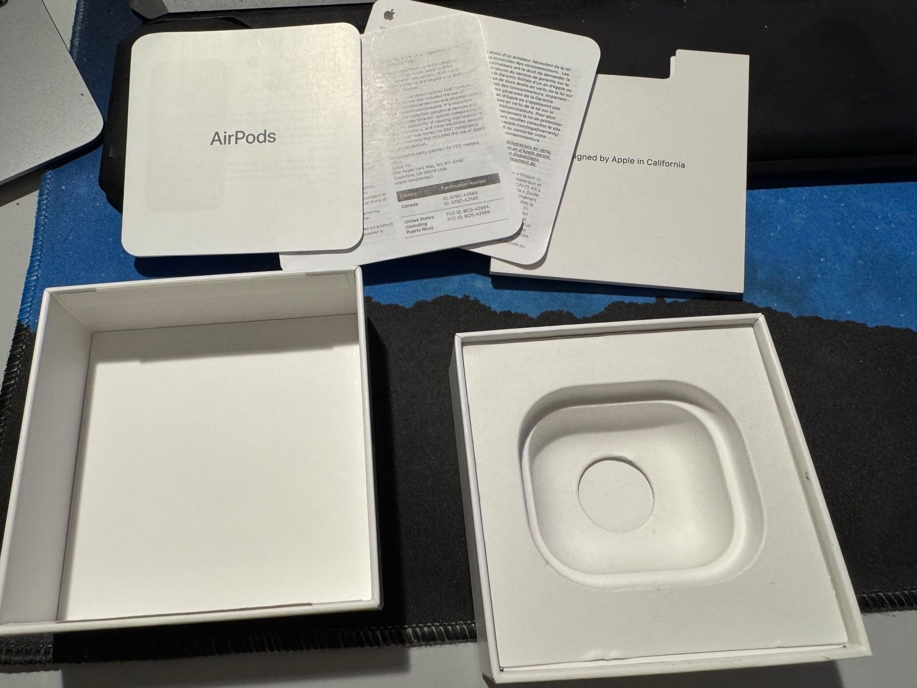 Apple Cuffie: Apple AirPods Leere Schachtel – Difettoso da Burgdorf venduto da Caradhras