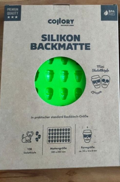 Teglie da forno: Collory Silikon Backmatte  Totenköpfe Halloween  – Nuovo e nell'imballaggio originale da Flaach venduto da Bobby777