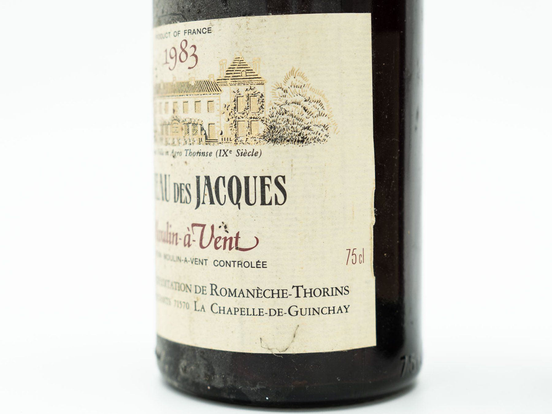 Vino: 2 Weinflaschen Château des Jacques 1983 - Ref. 05/33 – Usato da Au ZH venduto da BrockiAu 4