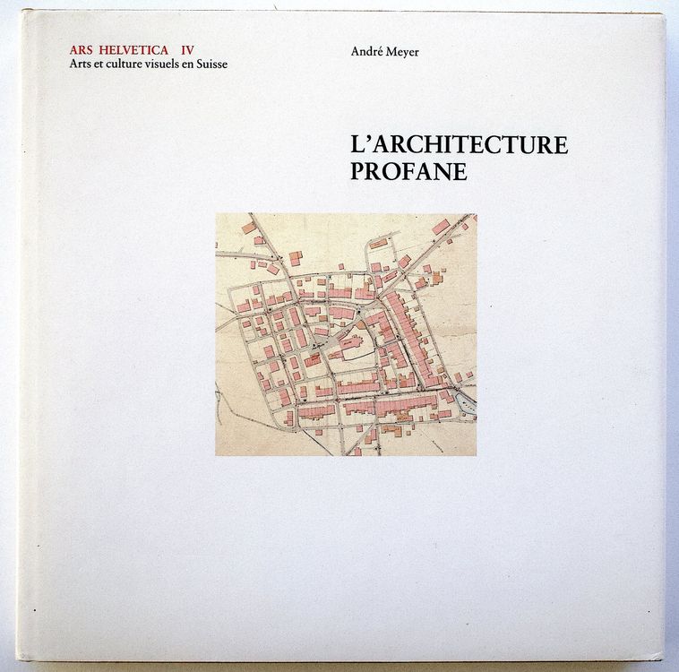 Architecture profane RAR ARS HELVETICA IV Profane Bauten (Gebraucht) in ...