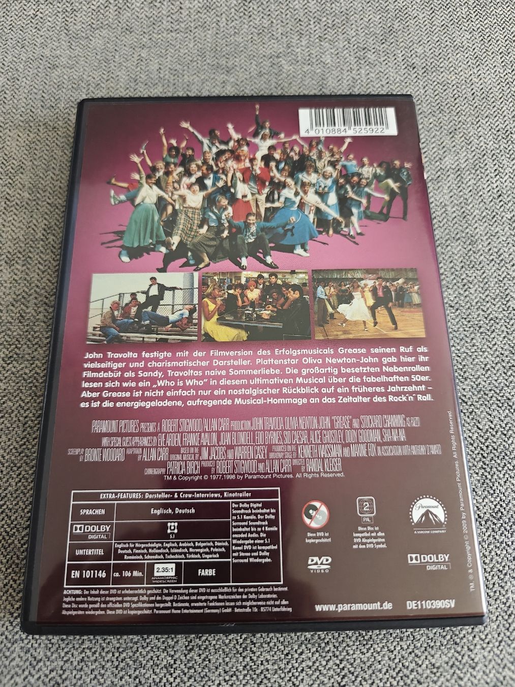 Tous les DVDs: Grease DVD (D,EN) – D'occasion à Biel/Bienne par Nekomimi 1