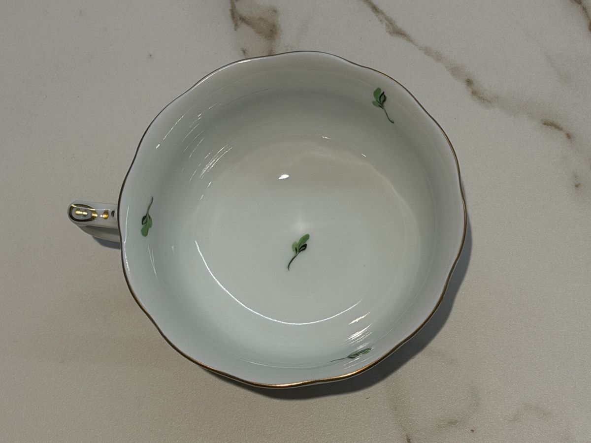 Herend Tazze: Herend Teetasse mit Untertasse Blumen – Usato da Ottoberg venduto da nic_5sdw 5