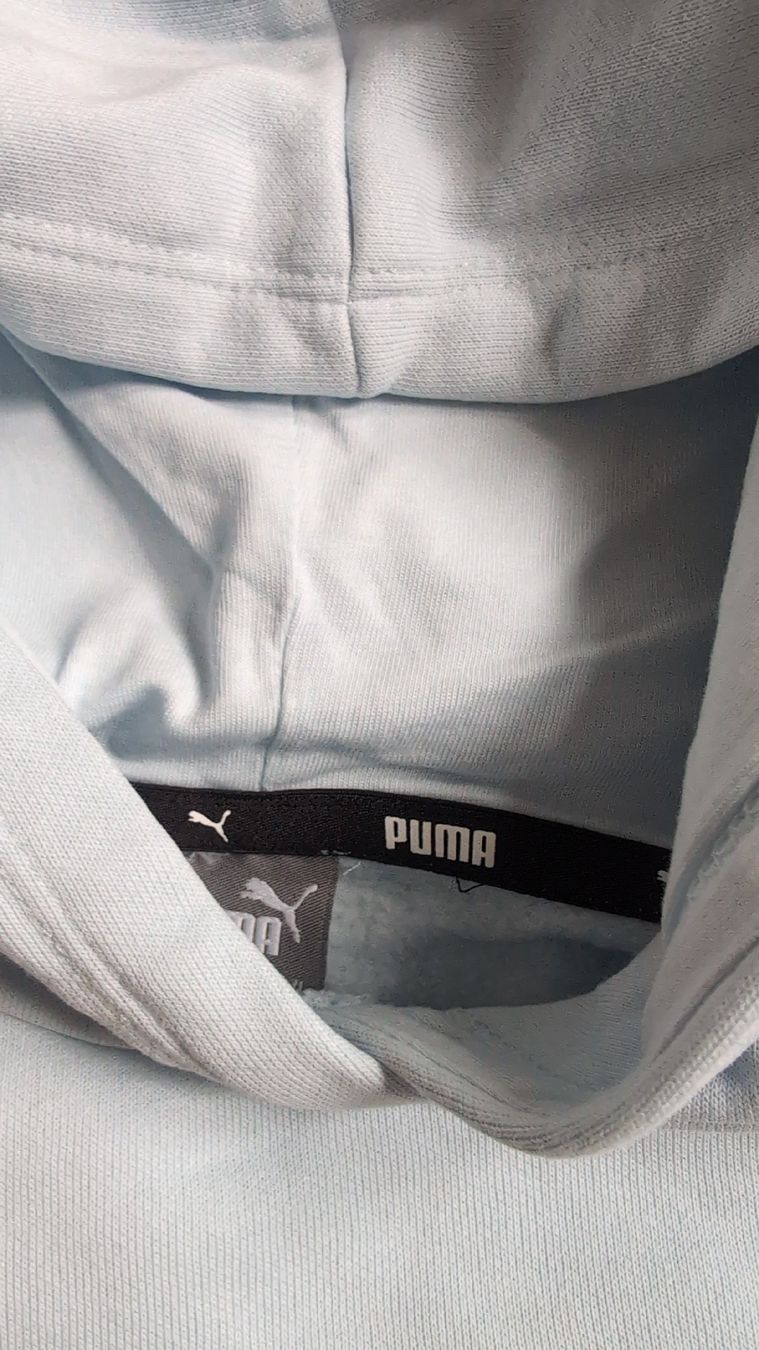 Puma Pullover & Sweatshirts: Puma Kapuzenpullover hellblau Grösse 152 top Zustand – Gebraucht aus St. Gallen von nortom 2