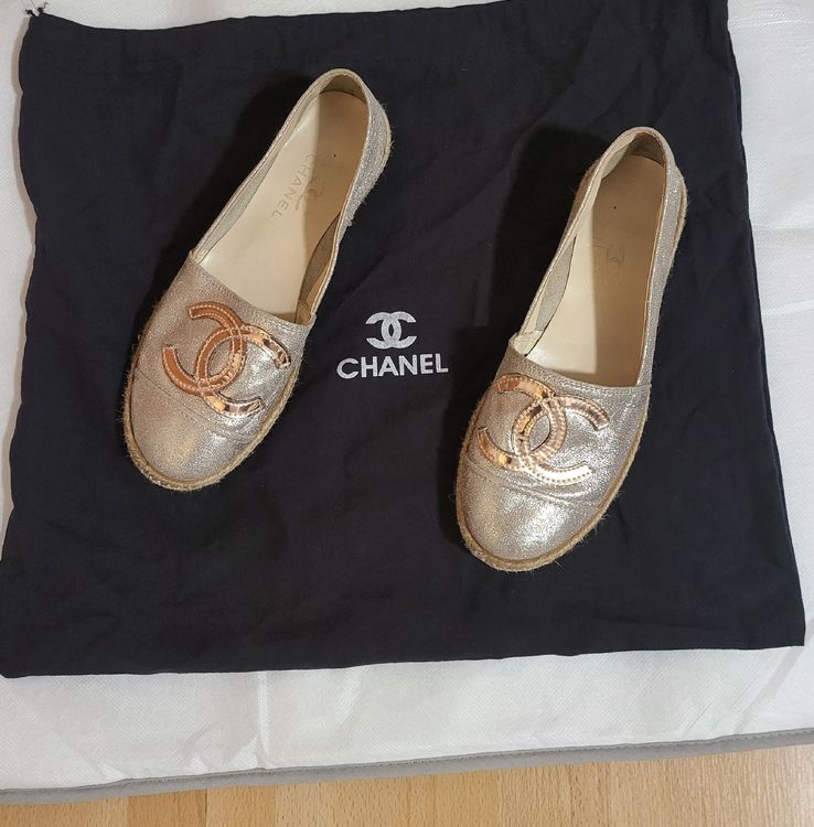 Espadrilles Hermès Costanza En Cuir Blanc - Taille 38 - Occasion Très Bon état