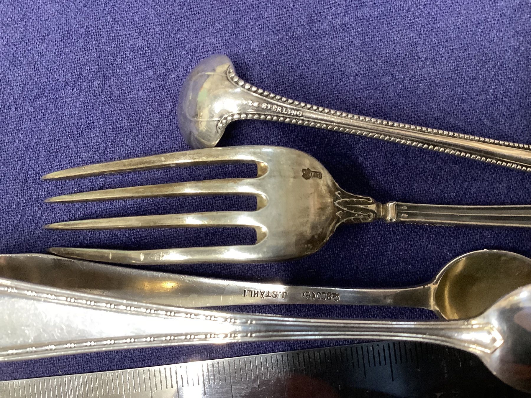 Jezler Set di piatti: Lot objets et bijoux arg 800 et 925 – Usato da ORBE venduto da mar_j9rz 5
