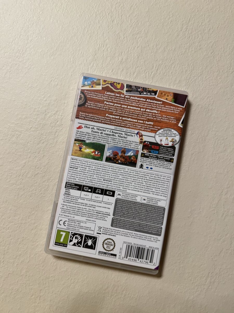 Nintendo Giochi: Super Mario Odyssey switch  – Usato da Genève venduto da Buklaw 2