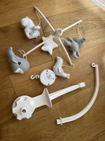 Baby‘s obly Mobile Musikmobile grau strick