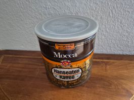 Alte Hanseaten Kaffee Mocca Blechdose Vintage Reklame Blech