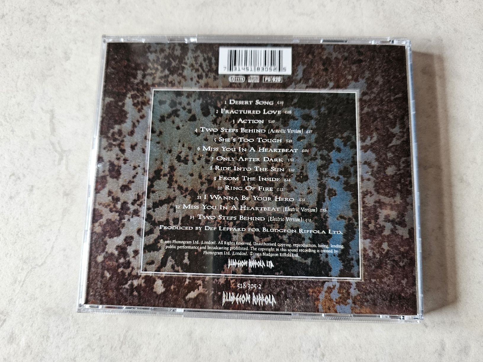 CD: Def Leppard  -  Retro Active – Usato da Schneisingen venduto da backstore24 1