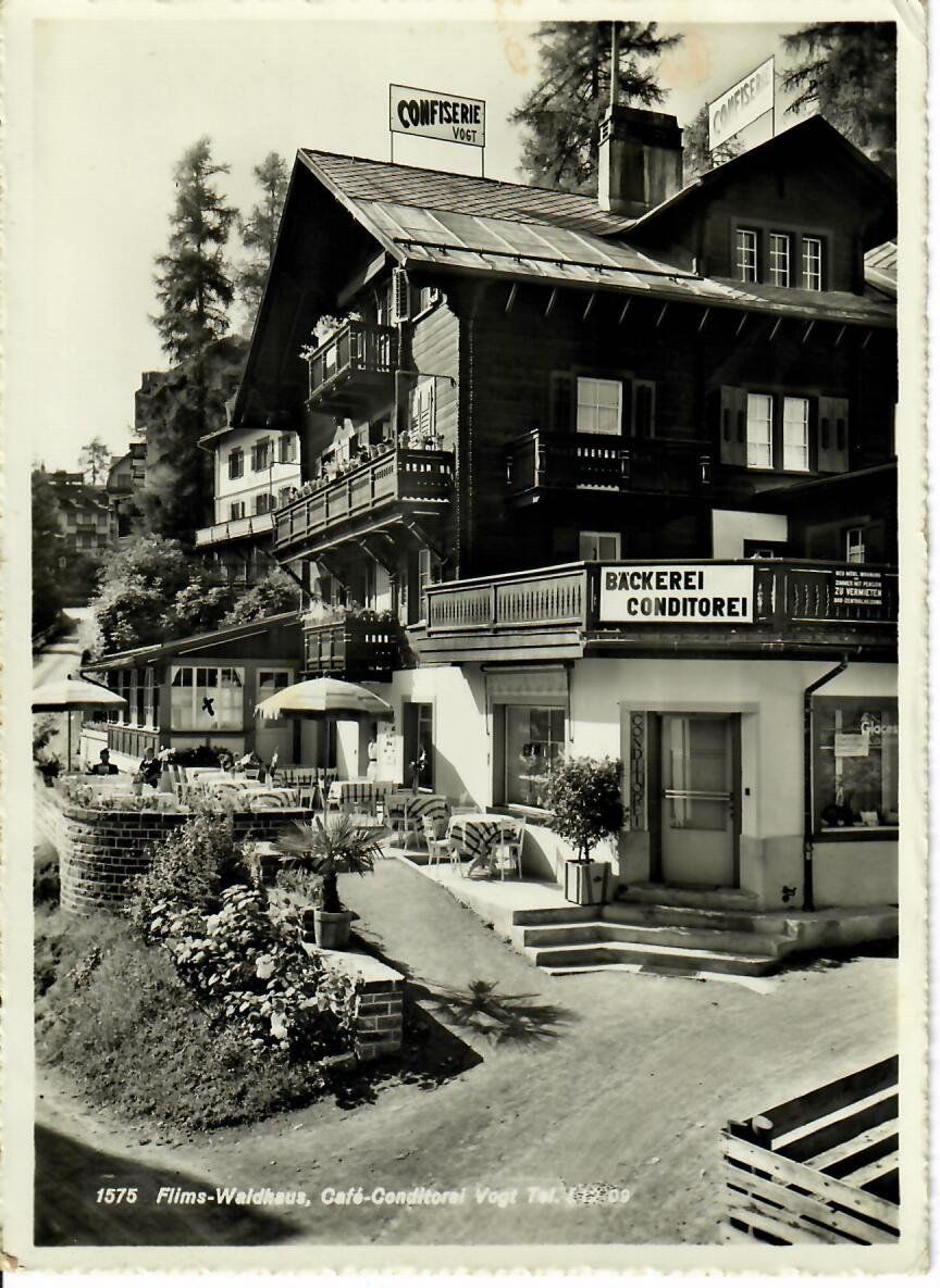 Ansichtskarten: Flims - Waldhaus – Gebraucht aus Hochdorf von Ziegel-16