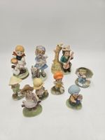 lot Statuettes style Hummel porcelaine 