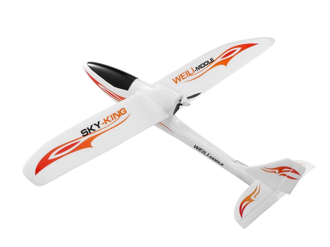 RC Modellbau: Segelflugzeug Sky King, Spw 750mm, RTF-Set mit Gyro – Neu und originalverpackt aus Oberrüti von Veba-Trade 7