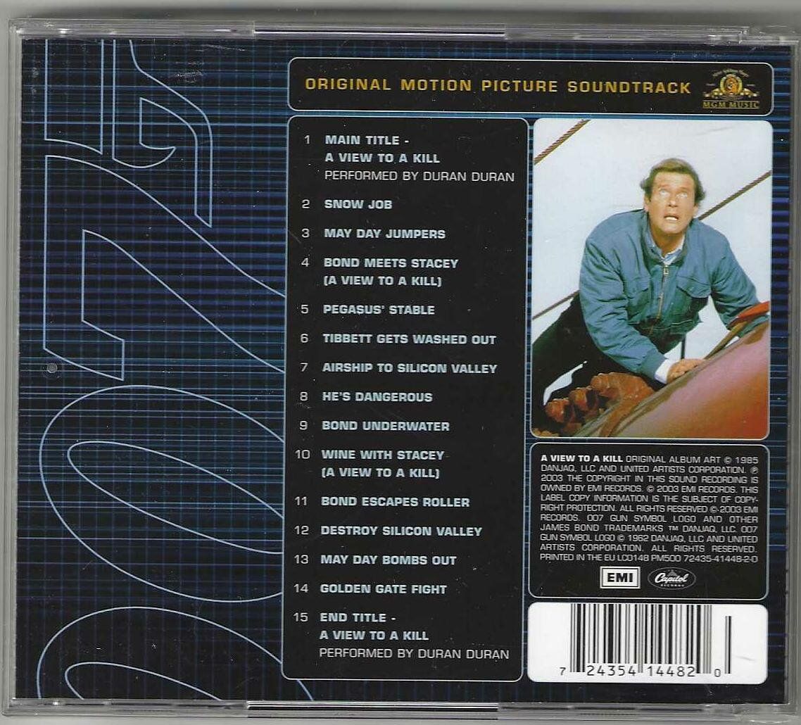 CD: John Barry – James Bond : A View To A Kill – Usato da Genève venduto da CDLPBookS 1