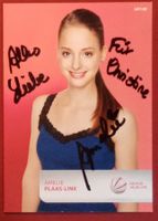 Amelie Plaas-Link Autogramm signiert Karte 10x15cm