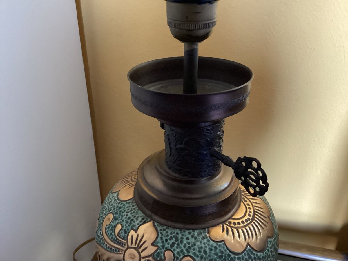 Lampen: Antiker Tischlampen Fuss, Messing – Gebraucht aus Minusio von scotch111 4
