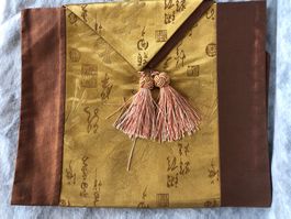 2 Exceptional Chinese brocade Table Runners