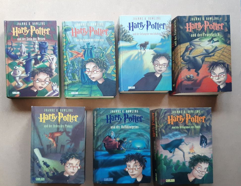 Harry Potter Bände alle 7 Bücher Kaufen auf Ricardo