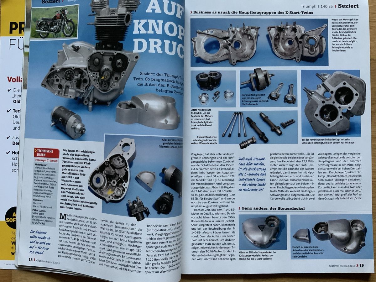 Riviste & Magazine: Oldtimer Praxis 2/2018 Chevrolet C10 / Ventile einstellen – Nuovo (secondo la descrizione) da Frauenfeld venduto da CSM71 3