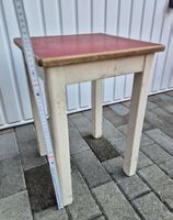 Vintage Beistelltisch Hocker Shabby Chic 50er Jahre Retro