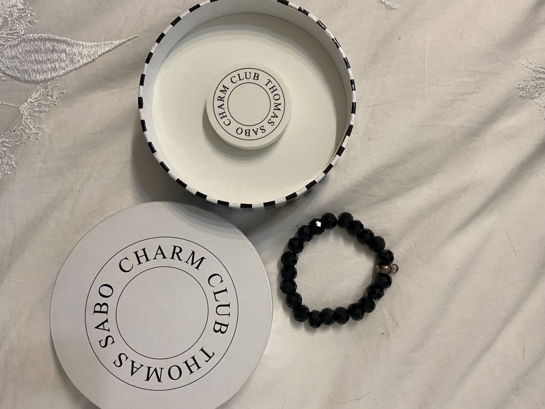 Thomas Sabo Bracciali & Braccialetti: Bracelet Thomas Sabo, perles noires – Nuovo (secondo la descrizione) da Plan les Ouates venduto da didi911