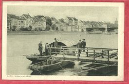 Basel - Klingental-Fähre - ca. 1925