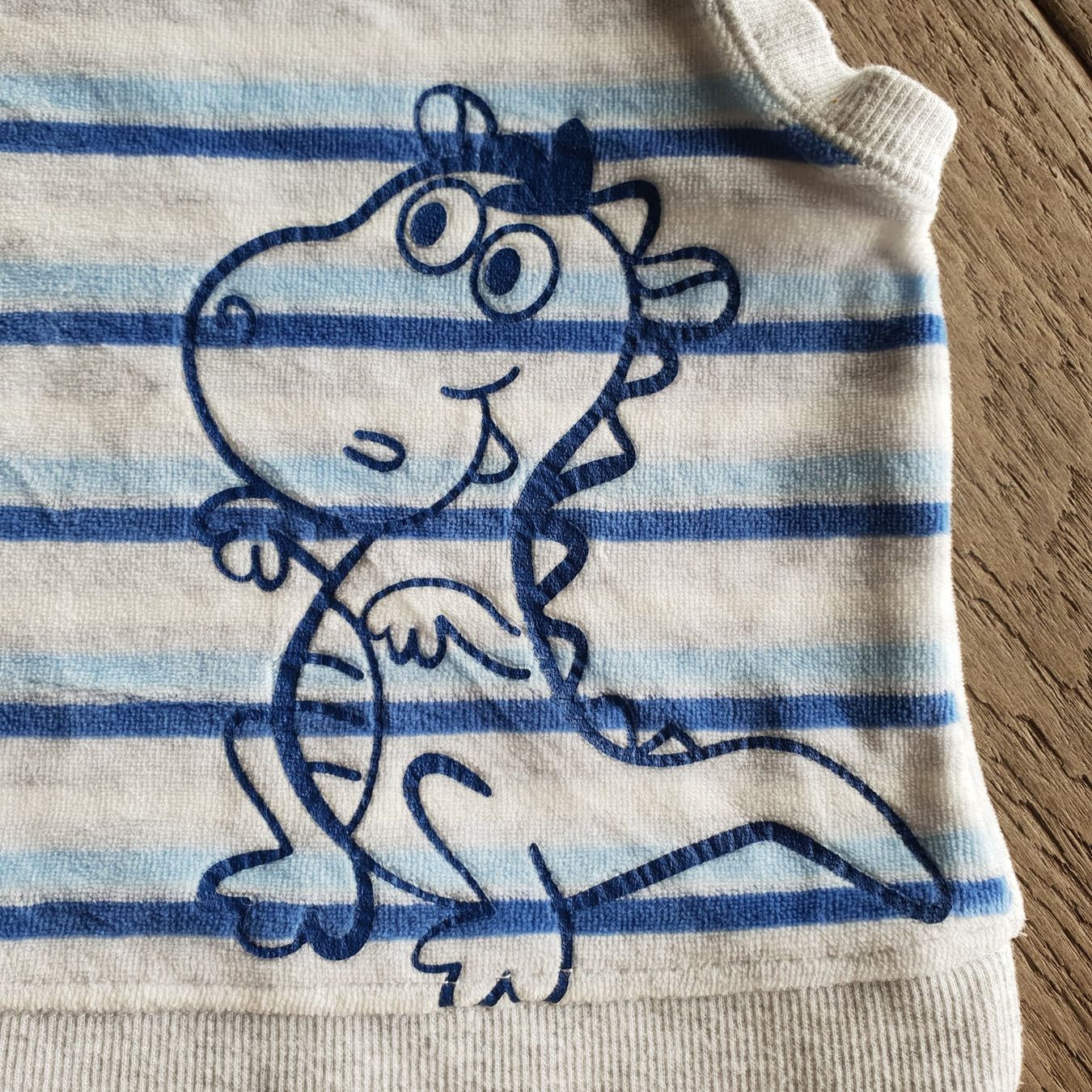 Pullover & Sweatshirts: 🐸 BABY PLÜSCH PULLOVER PULLUNDER 68 DINOSAURIER DRACHE – Gebraucht aus Môtier (Vully) von Frogs 1