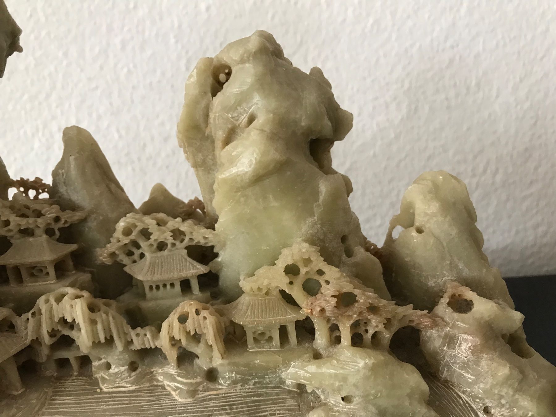 Pietre & tegole: Antiker China Tempelfigur aus Marmor – Usato da glattbrugg venduto da tto_9tyc 2