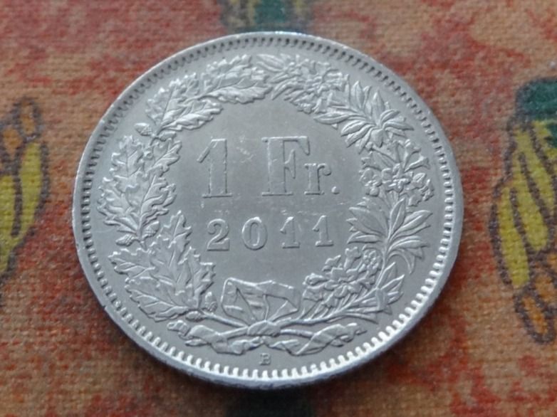 Alle Münzen: 1 Fr. 2011 – Gebraucht aus Romanel-sur-Lausanne von Swift13