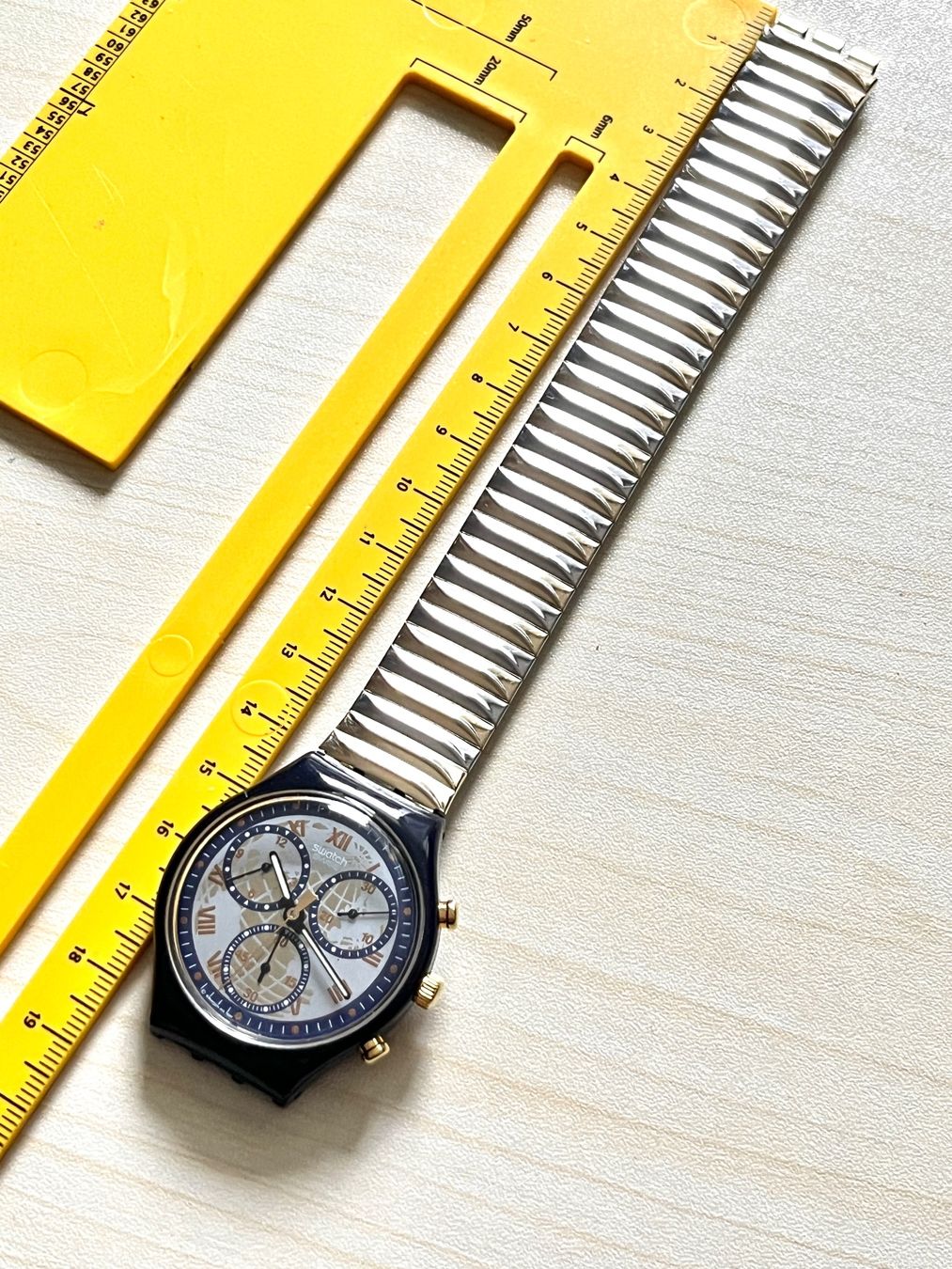 Swatch Orologi: Vintage Swatch Uhr, Chronograph – Usato da Grenchen venduto da chththl 8