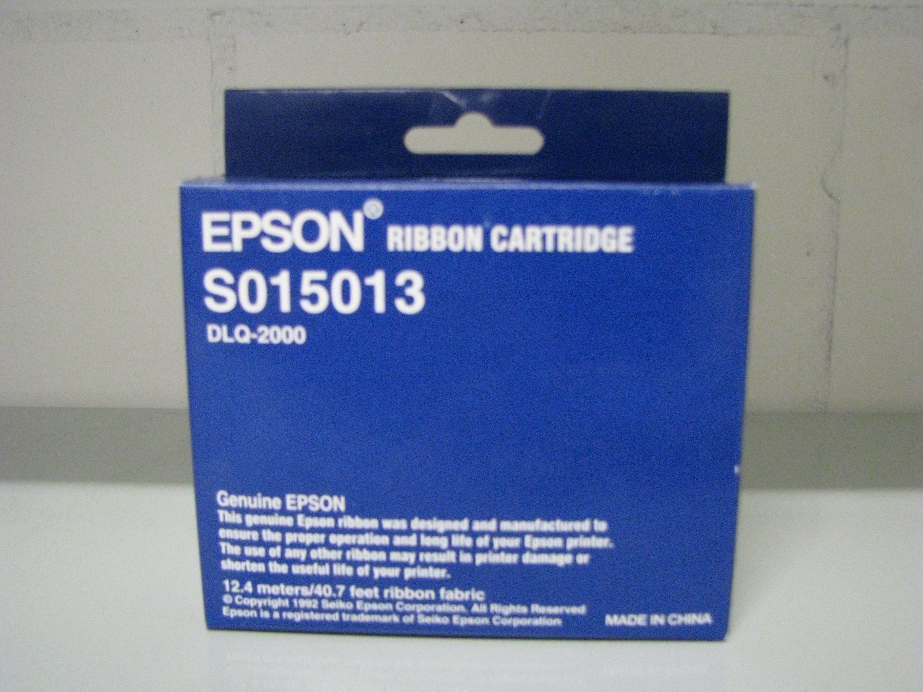 Schreibmaschinen: EPSON S015013 Farbband – Neu und originalverpackt aus Scherz von BiosHealth 1