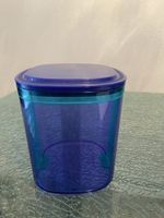 Tupperware Box mit Deckel, blau/türkis