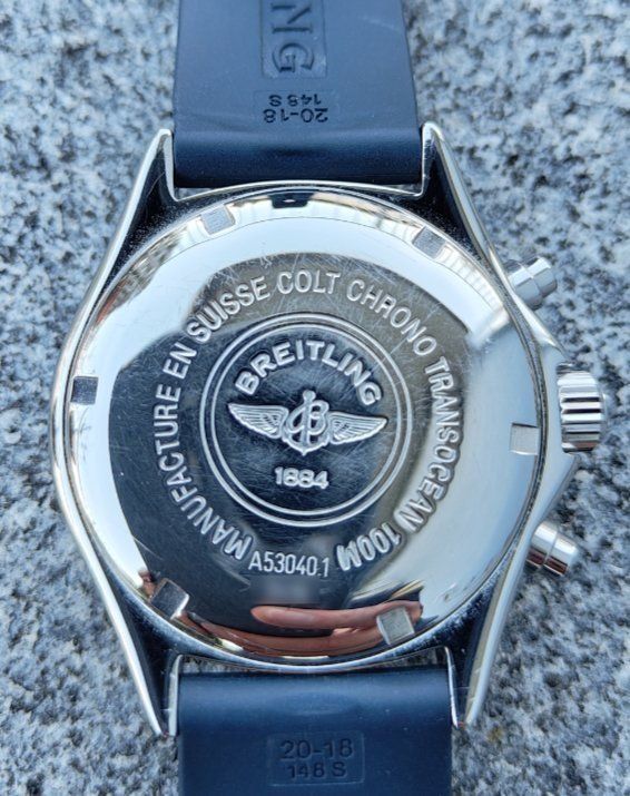 Breitling Orologi: Chronographe Breitling Transocean – Usato da Lausanne 26 venduto da Saturnin65 1
