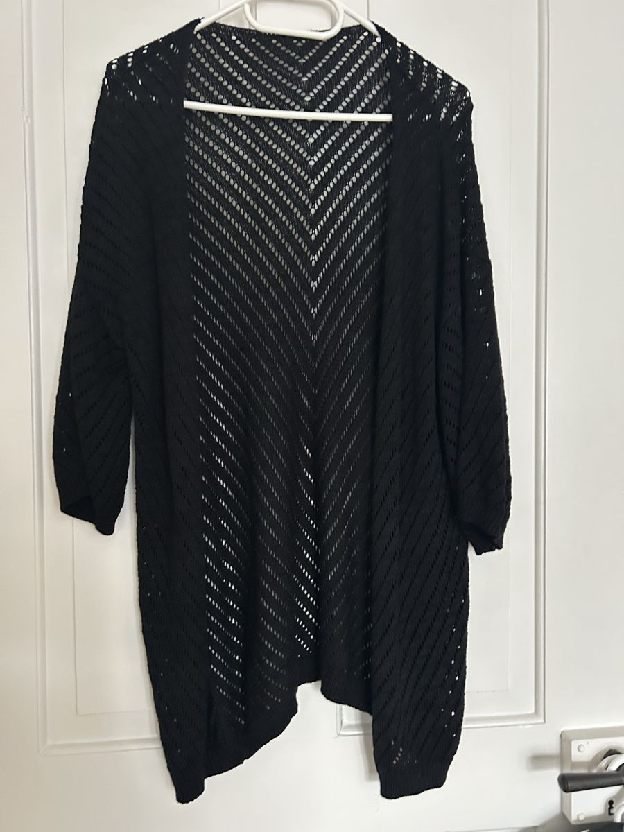 Jacken: Schwarze Sommer-Strickjacke, Grösse L, Neu – Neu (gemäss Beschreibung) aus Gunten von starfish3 2
