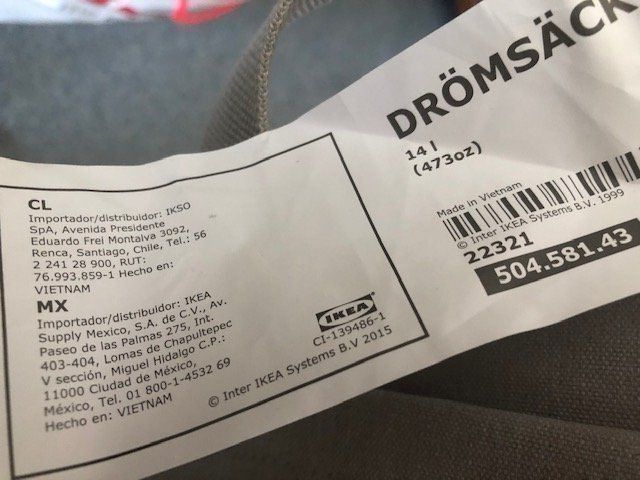 Ikea Borse: IKEA DROMSACK BESACE BEIGE NEUF – Nuovo e nell'imballaggio originale da Bernex venduto da eunicefitz 2