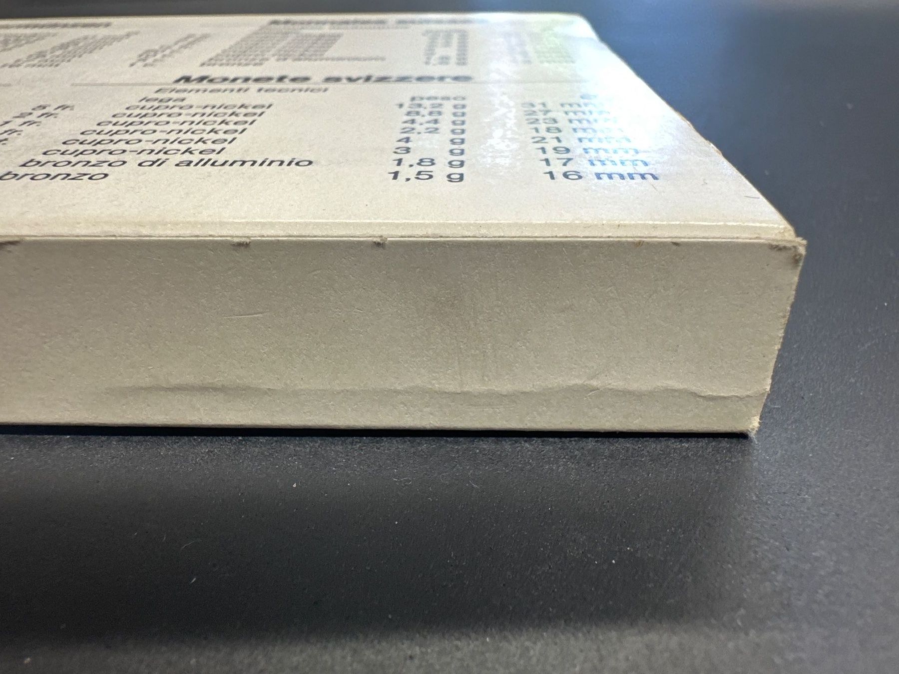 Toutes les monnaies: Schweizer Münzsatz PP 1985 mit Kartonhülle – Neuf avec emballage d'origine à Herisau par herau 8