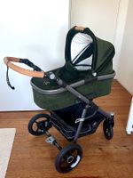 Kinderwagen Naturkind Lux Evo 2 in 1, Cord Oliv