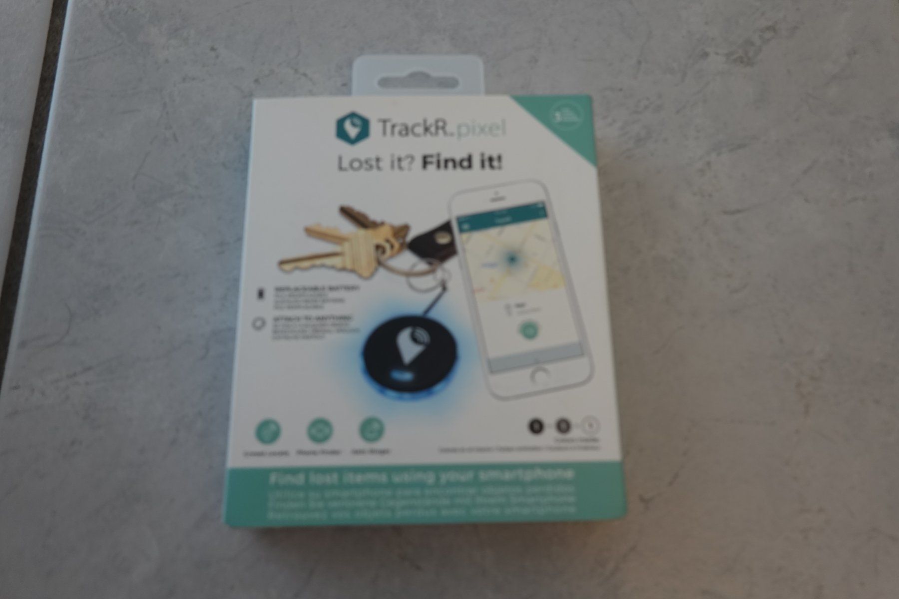Portachiavi: TrackR Pixel Schlüsselfinder 3 Stück – Nuovo e nell'imballaggio originale da Mauensee venduto da Mroelli
